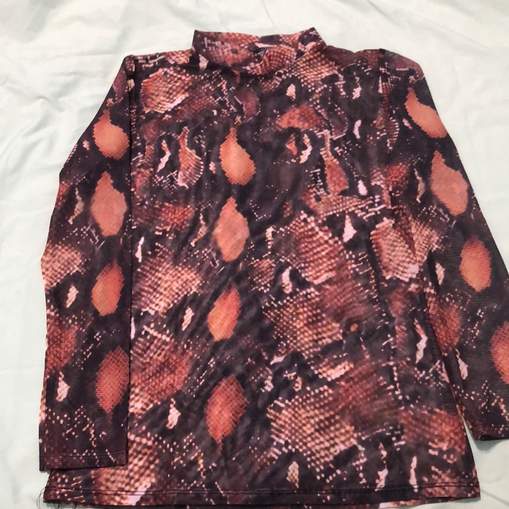 Animal prints top
